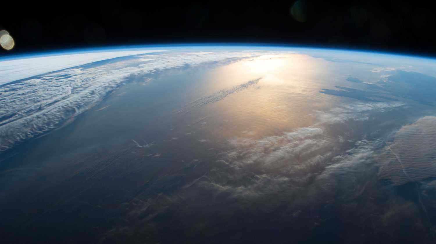 Our planet from the space station